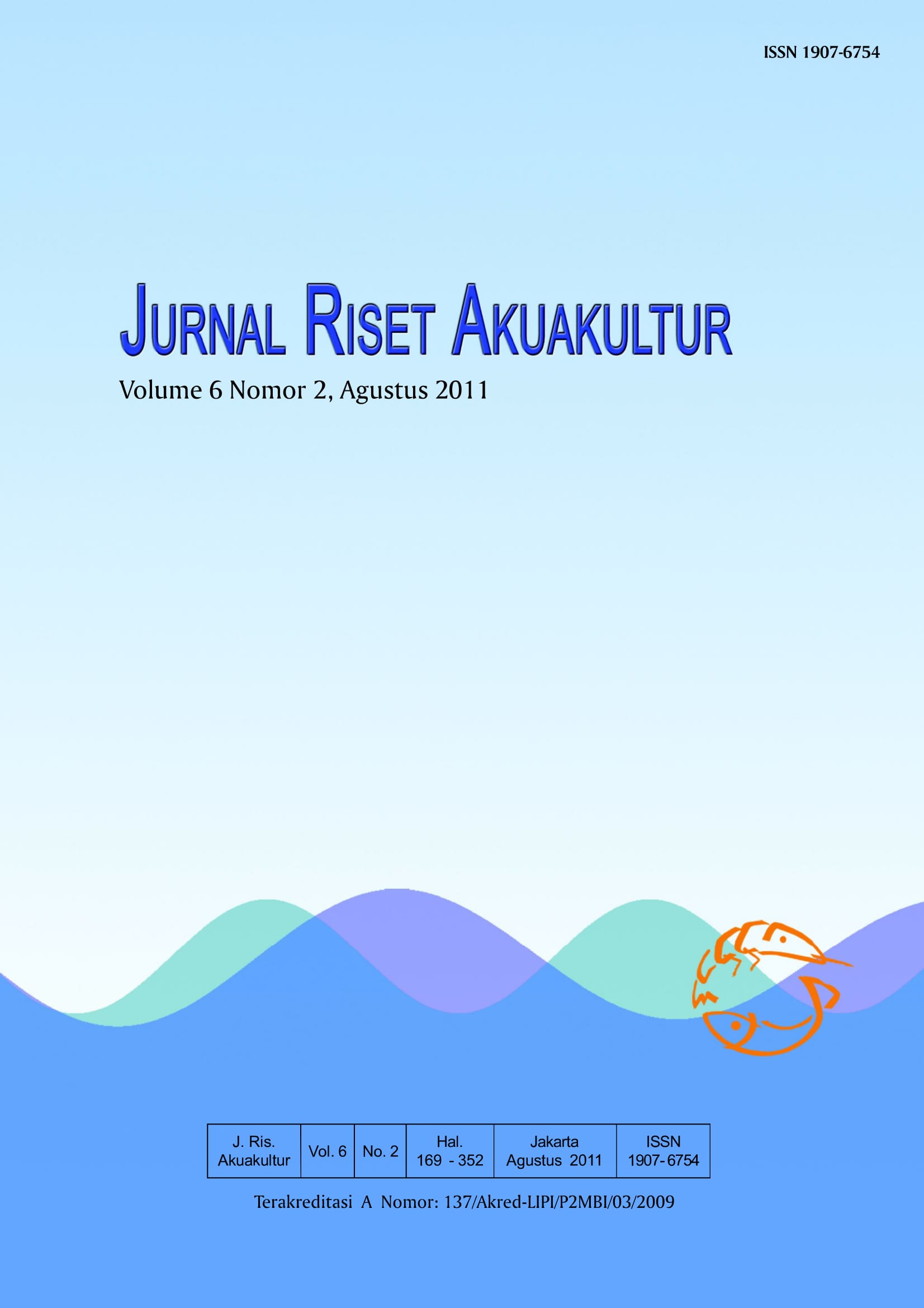 					View Vol. 6 No. 2 (2011): (Agustus 2011)
				